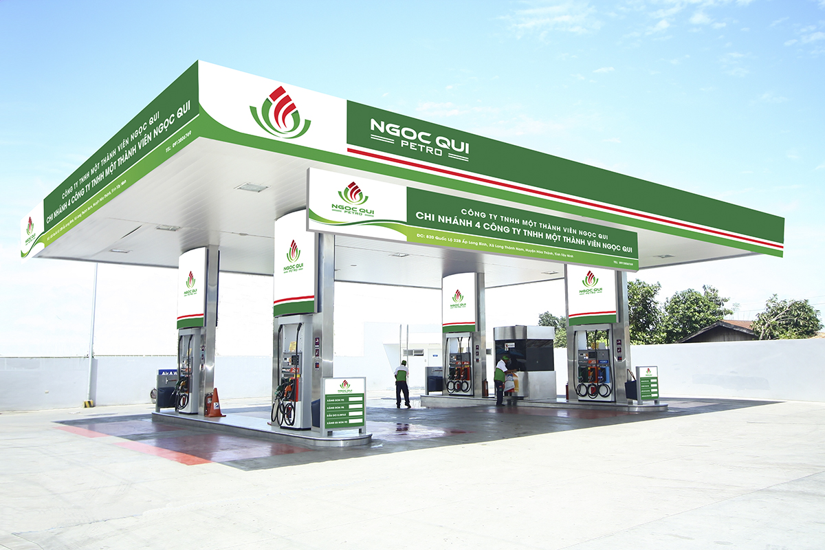 NGỌC QUI - Sáng tạo thương hiệu dầu khí Ngọc Qui với mẫu thiết kế logo ấn tượng